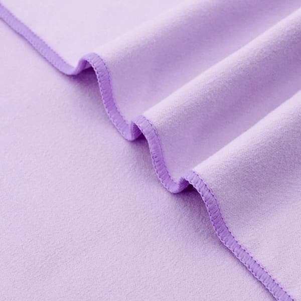 vidaXL Solstolshanddukar 2 st Lila 210 x 75 cm Polyester och polyamid