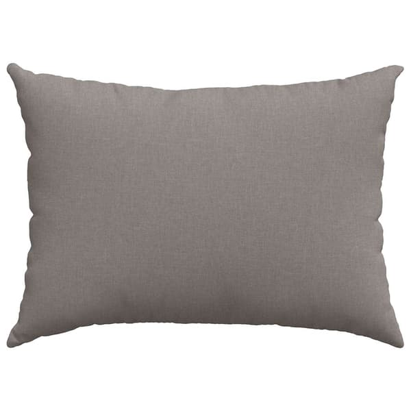 vidaXL Soffkuddar 2 st Gråbrun 70 x 50 cm tyg