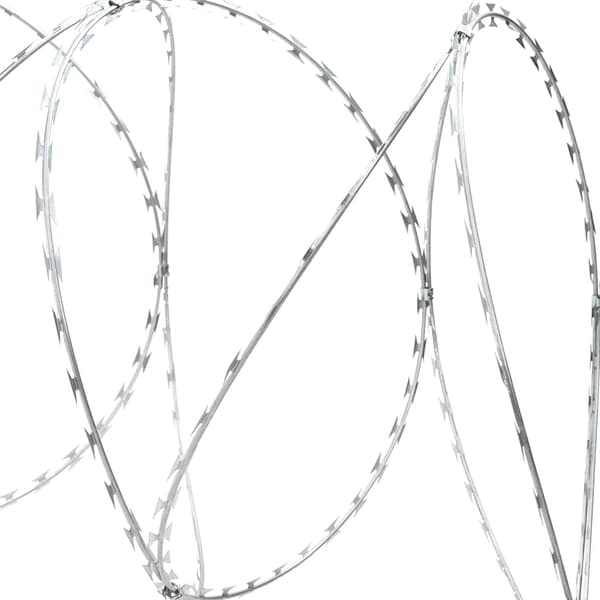 vidaXL Razor Wire sølv 5000 x 1,9 cm Galvanisert stål