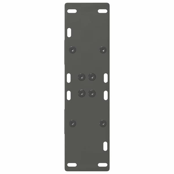 vidaXL Soffbordsben A-formade 2 st antracit 60x(72-73) cm stål