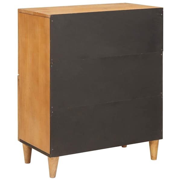 vidaXL Serviesskap Lysebrun 33,5 x 60 x 75 cm