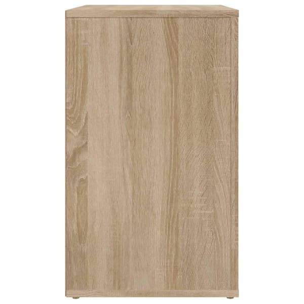 vidaXL Nattbord sonoma eik 50x36x60 cm konstruert tre
