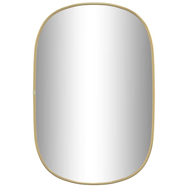 vidaXL Väggspegel guld 60x40 cm