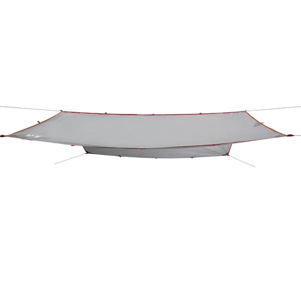 vidaXL Tarp grå och orange 300x294 cm vattentät