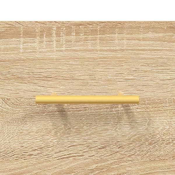 vidaXL Nattbord sonoma eik 40x40x66 cm konstruert tre
