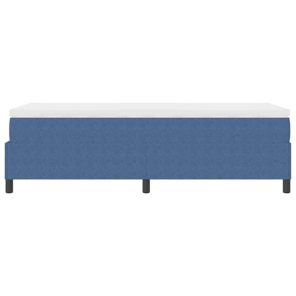 vidaXL Bäddfjäder Blå och Vit 90 x 200 cm Kordread tyg