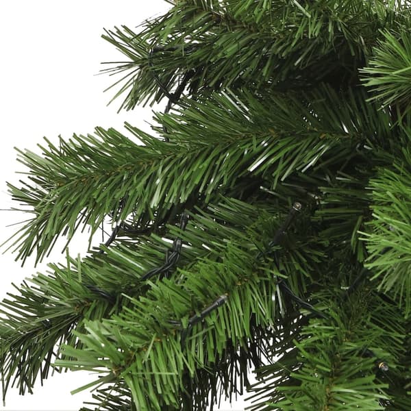 vidaXL Konstpalm dubbel med LEDs 90 cm&150 cm
