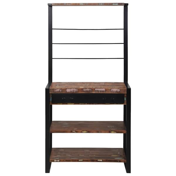 vidaXL Sideboard 60x33x75 cm Massivt Akaciaträ