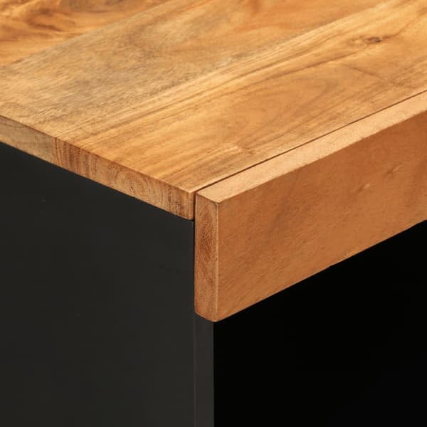 vidaXL Sideskap 60x33x75 cm heltre akasie