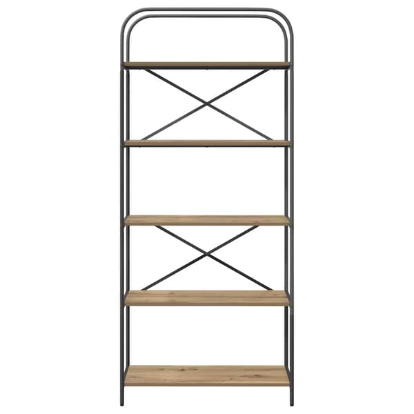 vidaXL Bokhylle Artisan Eik 80 x 30 x 183 cm Konstruert tre
