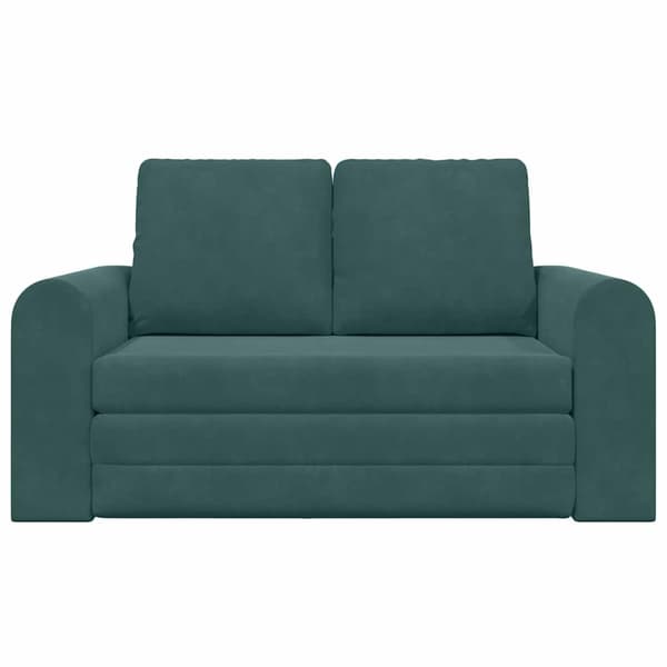 vidaXL Soffsäng Mörkgrön 148 x 71 x 83 cm Sammet