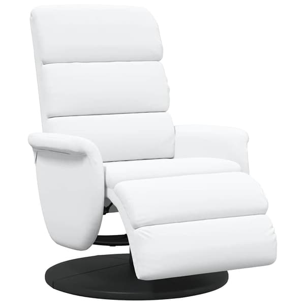 vidaXL Fåtölj Vit 71 x 98 x 106 cm Konstläder