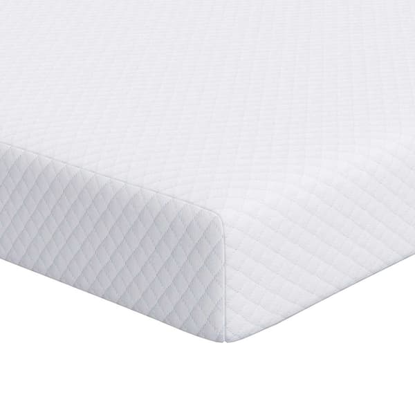 vidaXL Madrasskydd Vit 70 x 200 cm Jacquard tyg