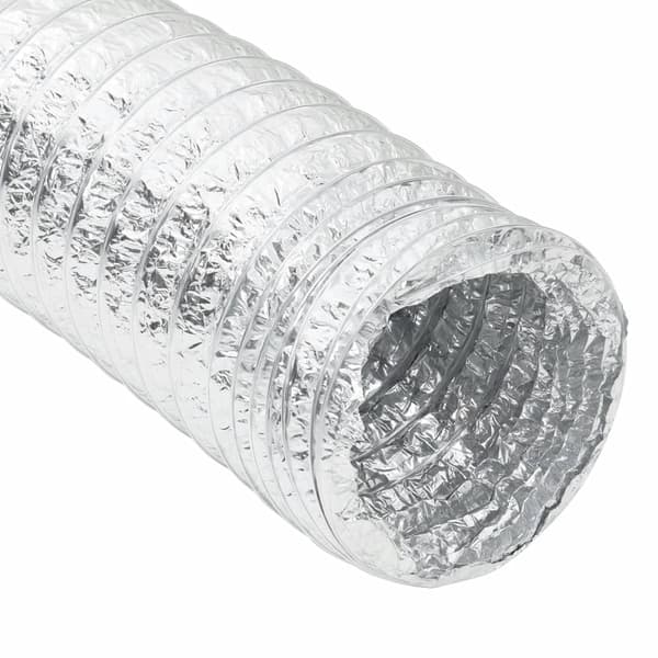 vidaXL Ventilationskanal aluminium 6 m Ø15 cm