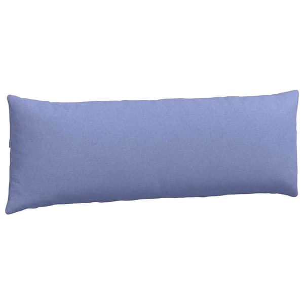 vidaXL Soffkuddar 2 st Blå 120 x 40 cm tyg