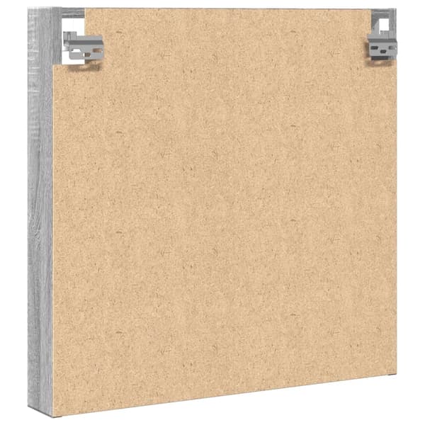 vidaXL Hyller grå sonoma 60x8,5x58 cm konstruert tre