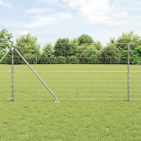 vidaXL Gjerdepåle Galvanisert 50 x 1,2 m Stål
