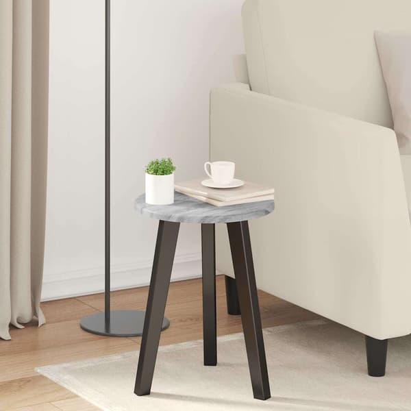 vidaXL Bordplate Grå Sonoma 30 x 30 x 1,5 cm Konstruert tre