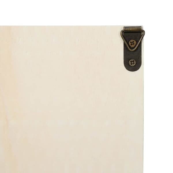 vidaXL Väggdokumentdisplay Beige 30 x 4,5 x 75 cm Konstruerat trä