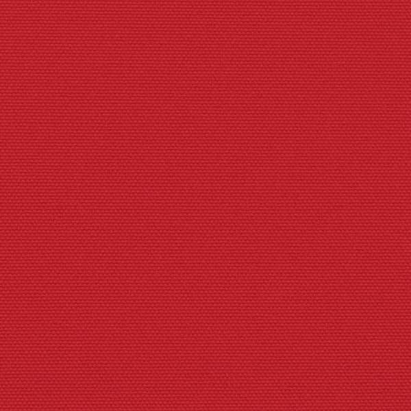 vidaXL Infällbar sidomarkis röd 180x1200 cm