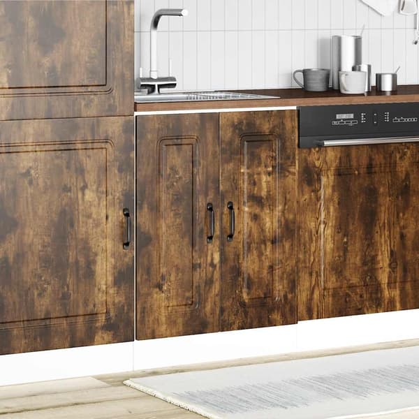 vidaXL Vask underskap Kalmar røkt eik 60x46x81,5 cm konstruert tre