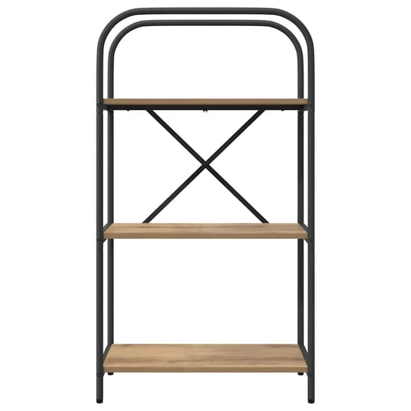 vidaXL Bokhylle Artisan Eik 60 x 30 x 109 cm Konstruert tre