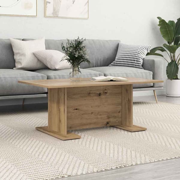 vidaXL Kaffebord artisan eik 103,5 x 60 x 40 cm Konstruert tre