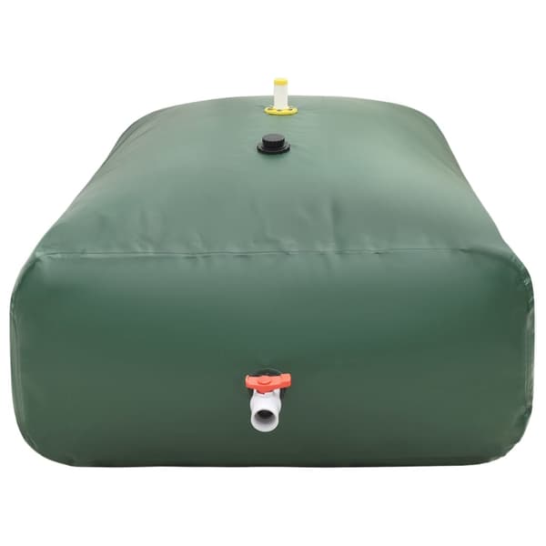 vidaXL Vanntank med kran sammenleggbar 2100 L PVC