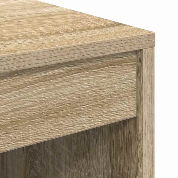 vidaXL Skrivebord Sonoma eik 60 x 50 x 76 cm
