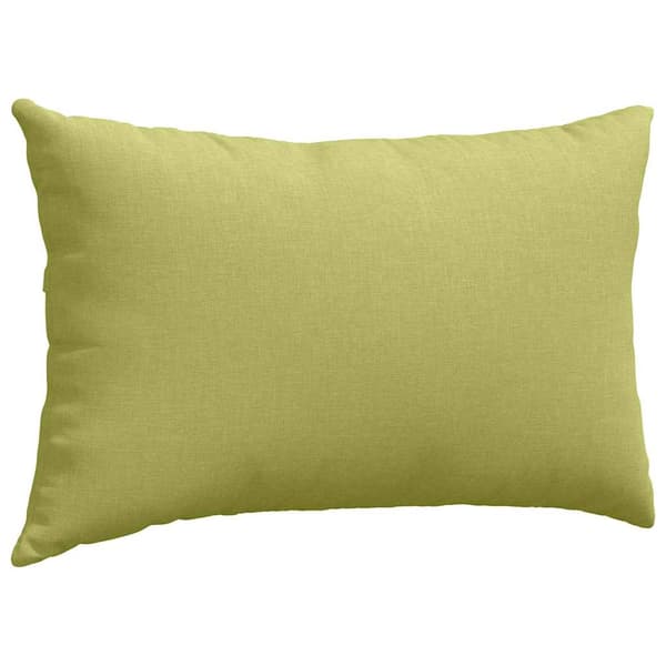 vidaXL Soffkuddar 2 st Ljusgrön 50 x 30 cm tyg