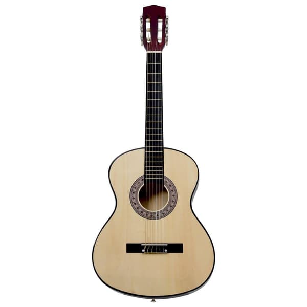 vidaXL Gitarr för nybörjare och barn klassisk 3/4 36" amerikansk lind