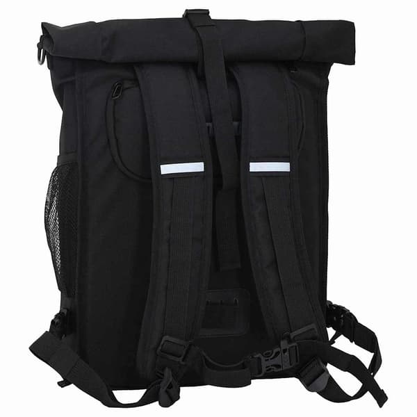 vidaXL Cykelväska Svart 31 x 13 x 58 cm Polyester