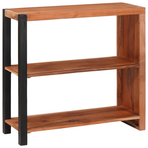 vidaXL Bokhylle Brun 80 x 30 x 75 cm Solid akasietre