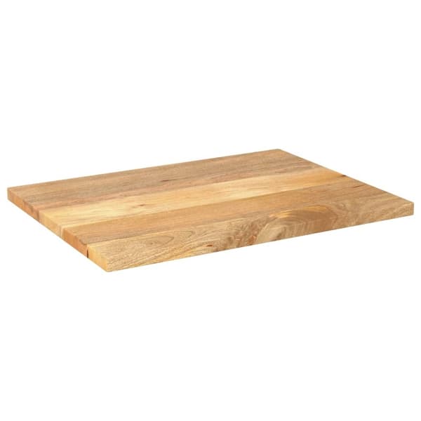 vidaXL Bordsskiva 90x60x3,8 cm rektangulär massivt mango-trä
