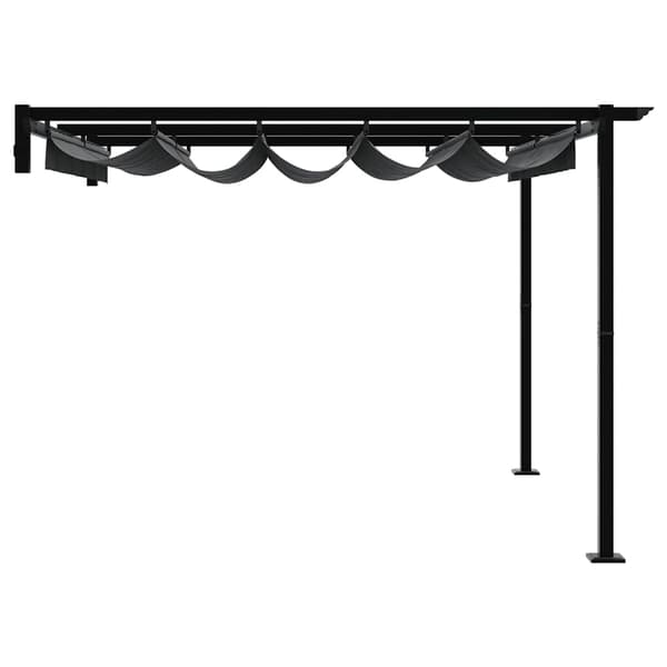vidaXL Paviljong Antrasitt 300 x 300 x 200 cm Polyester