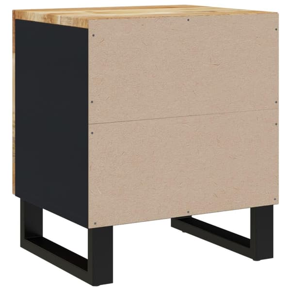 vidaXL Nattbord 40x33x46 cm heltre mango