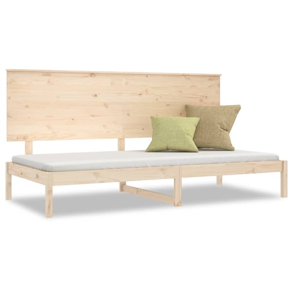 vidaXL Dagbädd 90x200 cm massiv furu