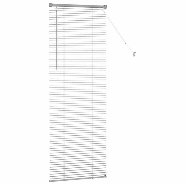 vidaXL Persienner Silver 175 x 55 cm Aluminium