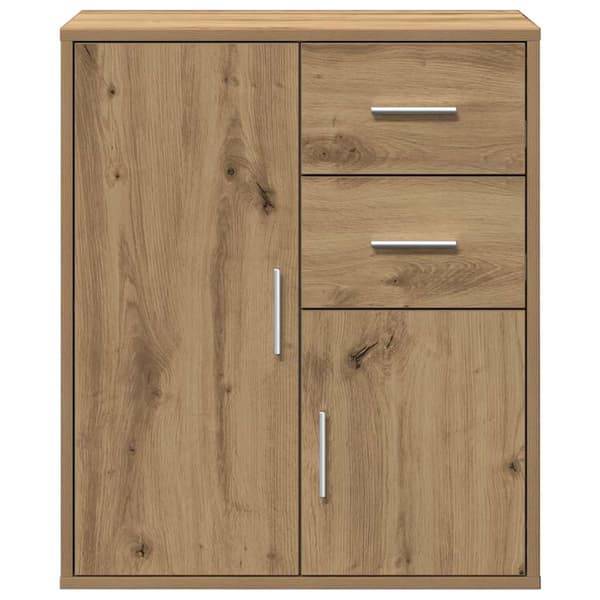 vidaXL Serviesskap Artisan Eik 60 x 31 x 70 cm Konstruert tre