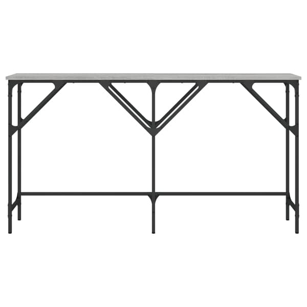 vidaXL Konsollbord grå sonoma 140x29x75 cm konstruert tre
