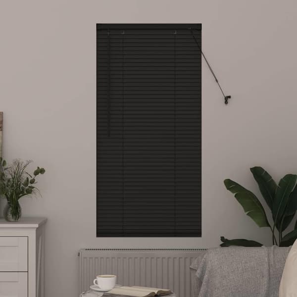 vidaXL Persienner Mörkgrå 175 x 55 cm Aluminium