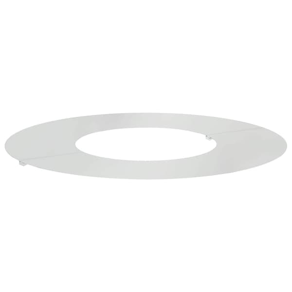 vidaXL lämplig för Flat trädring Silver Ø30 / 60 cm Galvaniserat stål