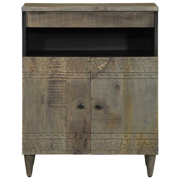 vidaXL Skjenk 60x33x75 cm heltre mango