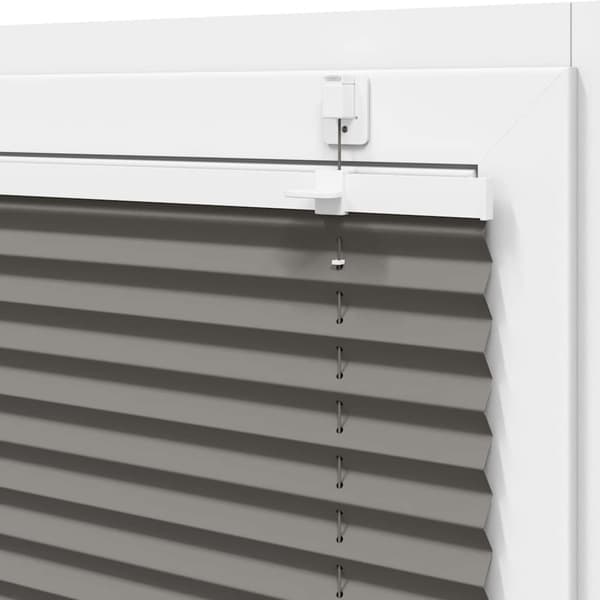 vidaXL Plisserad persienn antracit 65x100cm tyg bredd 64,4cm polyester