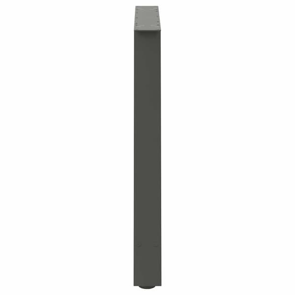 vidaXL Soffbordsben A-formade 2 st antracit 90x(72-73) cm stål