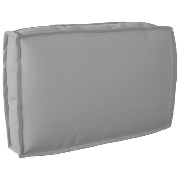 vidaXL Pallkuddset 2 pcs Grå Oxford Tyg