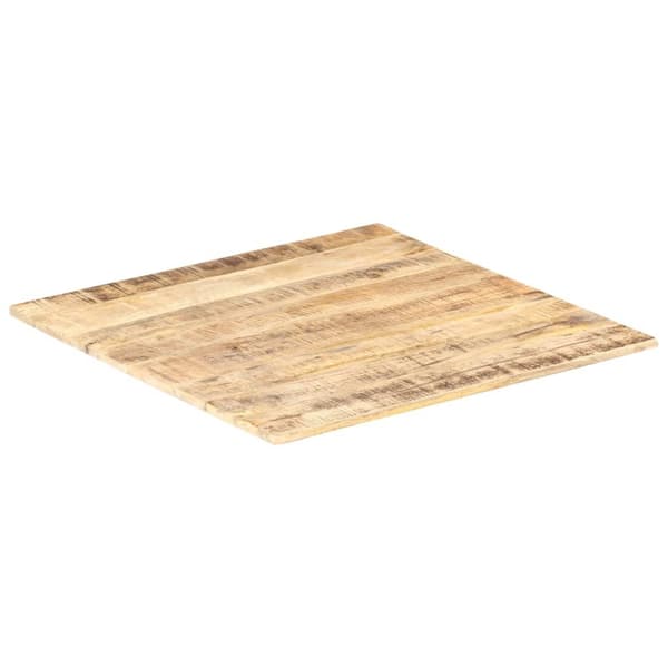 vidaXL Bordplate heltre mango 15-16 mm 80x80 cm