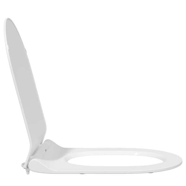 vidaXL Toalett egnet for sete Hvit 50 x 36 x 5 cm Polypropen