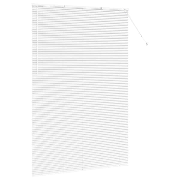 vidaXL Persienner Vit 220x150cm Aluminium