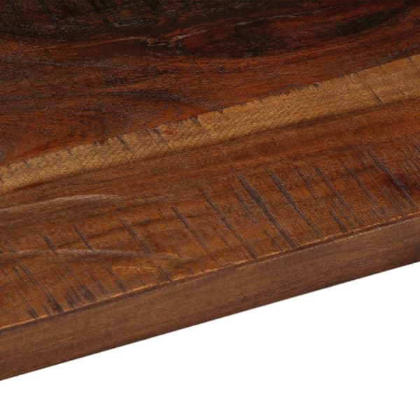 vidaXL Bordplate 180x40x2,5 cm rektangulær gjenvunnet heltre